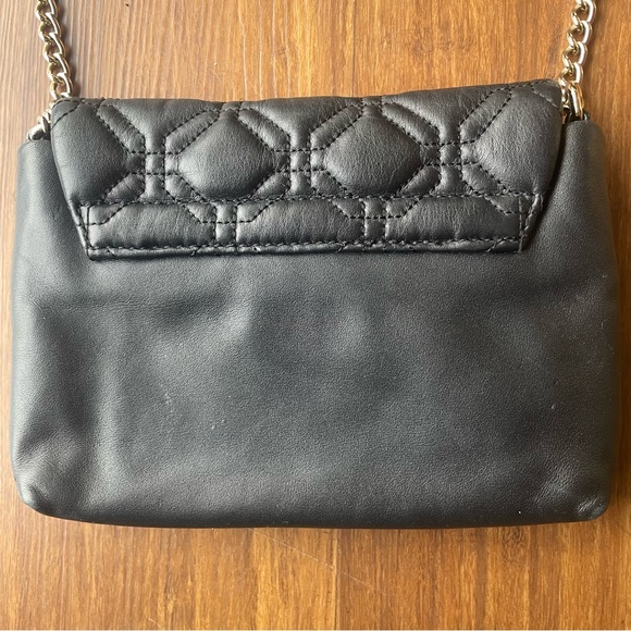Kate Spade Quilted Crossbody Purse Astor Court Naomi Black Leather Bag Shoulder - Picture 5 of 13
